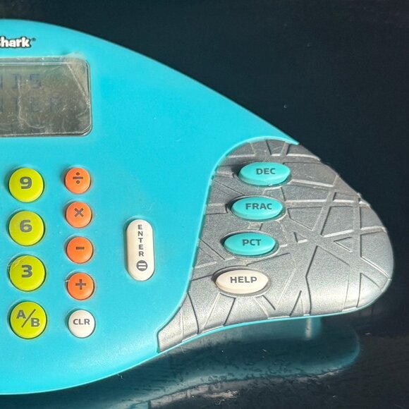 NEW!_MathShark Digital Math Game, Handheld Electronic Math Learning Game, Age 6+ - Picture 5 of 9